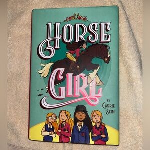 Horse Girl by Carrie Seim (English) Hardcover Book NEW